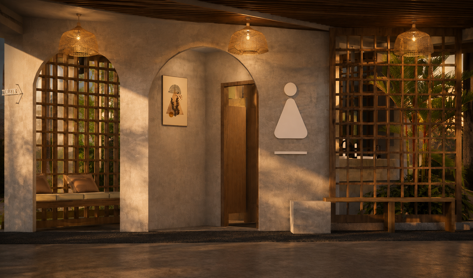 Public Toilet Facility — detail view